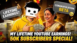 Thumbnail: How Much I Earned on YouTube (Full Breakdown)