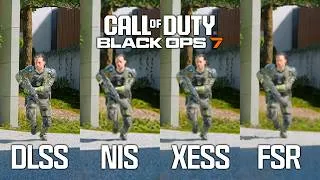 Thumbnail: Best Upscaling in BO7: DLSS vs FSR vs XESS vs NIS | Benchmarks & Quality