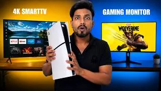 Thumbnail: PS5 on 4K TV vs Gaming Monitor — Which is BEST?