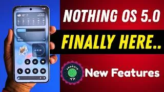 Thumbnail: Nothing OS 5.0 Officially Launched | New Features & Changes ! 🚀