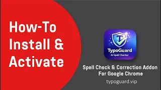 Thumbnail: Installation & Pro Activation for TypoGuard Google Chrome Extension
