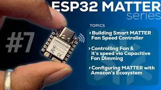 Thumbnail: Smart Fan Speed Control with Alexa & Matter Protocol | XIAO ESP32 C6