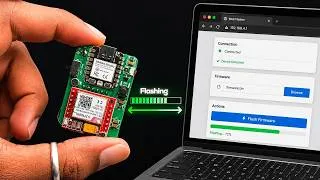 Thumbnail: I Built a Web Flasher for Custom Hardware ⚡