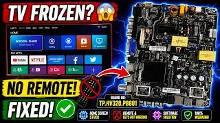 Thumbnail: TP.HV320.PB801 Smart TV Home Screen Freeze 🔥 Remote & Buttons Not Working | TV OK