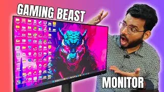 Thumbnail: "Unboxing the 180HZ  GAMING MONITOR – Ultra Smooth, Ultra Sharp!"