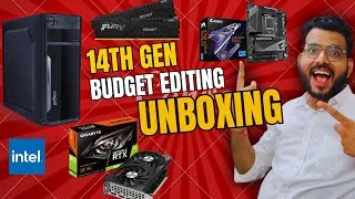 Thumbnail: "Best Intel i7 PC Build ⚡ with RTX 4060 GPU! Hardcore Video Editing & Gaming Performance!" !14th Gen