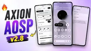 Thumbnail: 🚀 Axion AOSP v2.8 Released: ⭐ Most Unique Custom ROM of 2026 🔥🔥