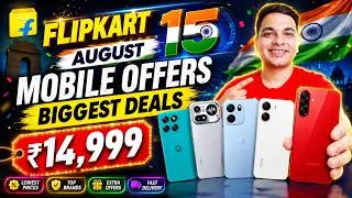 Thumbnail: Flipkart 15th AUGUST SALE 2026 LIVE 🔥 10+ Best Smartphone Deals | Don't Miss !