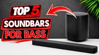 Thumbnail: 🔥 Top 5 Best SOUNDBARS FOR BASS on Amazon [2026] ✅ Deep Bass / Dolby Atmos / For TV