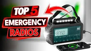 Thumbnail: 🔥 Top 5 Best EMERGENCY RADIOS with Flashlights for Preppers [2026] ✅ NOAA / Solar / Hand Crank