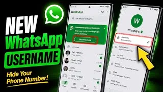 Thumbnail: How to Get a WhatsApp Username Without Sharing Your Phone Number (New Feature)