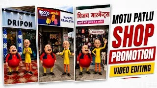 Thumbnail: Instagram Viral Motu Patlu SHOP Promotion Video Kaise Banaye | Trending patlu ai Reels Editing