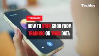 Thumbnail: How to stop Grok from training on your data