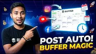 Thumbnail: How to Use Buffer for Social Media (Full Guide in Hindi/Hinglish)