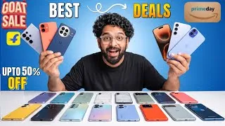 Thumbnail: Top 10+ Smartphones with HUGE DISCOUNT😱in Flipkart GOAT Sale & Amazon Prime Day Sale 2026
