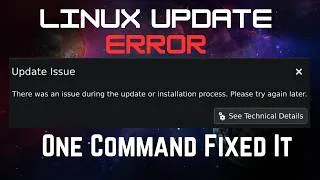 Thumbnail: Linux UPDATE ERROR!! Howto fix this update error - update not working.