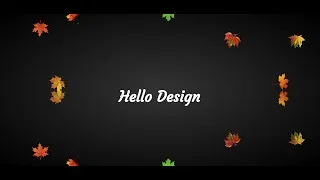 Thumbnail: Leaves Animation Effects | CSS | HTML |  Source Code