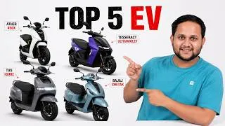 Thumbnail: Top 5 EV Scooter in India 2026 ⚡ Sabse Best Electric Scooter Kaunsa? | Honest Comparison