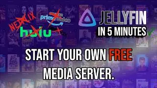Thumbnail: How to Set Up Jellyfin in 5 Minutes - Beginners Guide