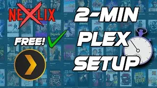 Thumbnail: Plex Setup in 2 Minutes - Easy Beginners Guide