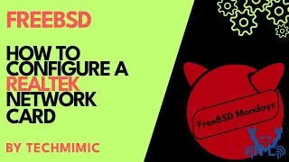 Thumbnail: How to configure a REALTEK network card in FREEBSD (RTL8125)