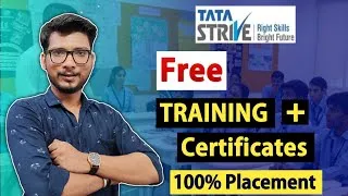 Thumbnail: TATA FREE training + Certificate | tata strive skill development center | tata strive | TATA Jobs