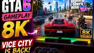 Thumbnail: GTA 6 Gameplay 1st Reaction 🔥 Extended Look 🔥
