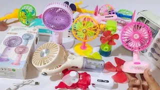 Thumbnail: Lots Of Satisfying Mini Fans Water Spray Strong Wind Handheld USB  Mini Fan