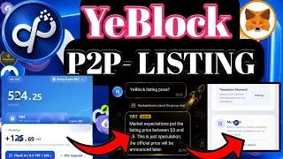 Thumbnail: YeBlock Network Update। YeBlock Listing Update  । YeBlock Launch Update। YeBlock Update ।