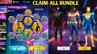 Thumbnail: SUPERHERO RING EVENT FREE FIRE| FREE FIRE NEW EVENT| FF NEW EVENT TODAY| NEW FF EVENT| FREE FIRE MAX