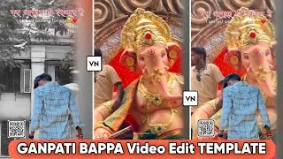 Thumbnail: Trending Ganpati Bappa Video Editing Vn Template | Ganpati Bappa Video Editing Template Vn App