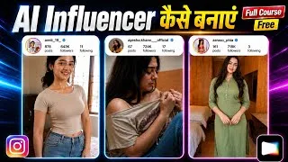 Thumbnail: Ai Influencer Kaise Banaye Full Course | Ai Influencer Instagram Reels Kaise Banaye 