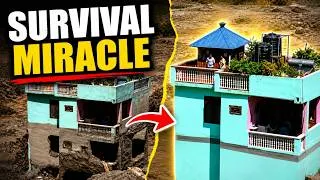 Thumbnail: This House Stood Strong Against the Raging Flood !  🔥 Nepal Flood Disaster