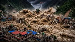 Thumbnail: Nepal flood disaster: Nepal Flood Horror Caught on Camera