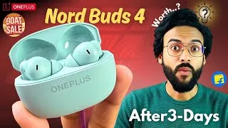 Thumbnail: OnePlus Nord Buds 4 Review After 2-Days⚡️Best TWS Under 3000 on Flipkart GOAT Sale 2026 ?🔥Don’t Miss