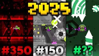 Thumbnail: Ranking Every Extreme Demon I've Completed (2025) | Geometry Dash