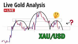 Thumbnail: Today live analysis in Hindi || GOLD Forecast Today || Simple technical analysis Hindi GOLD