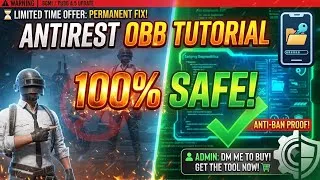 Thumbnail: PUBG Mobile 4.5 PAK File Unpack & Repack Full Guide