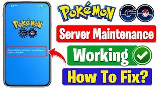 Thumbnail: Pokemon go server down today | Pokemon go is currently down for maintenance please try again later 