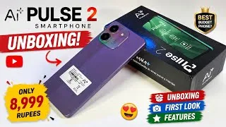 Thumbnail: Cheapest Smartphone 2026 Ai+ Pulse 2 Full Unboxing & Specs Revealed