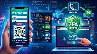 Thumbnail: Build a 2FA Login System With Flask, Nginx & Docker