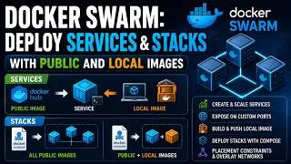 Thumbnail: Docker Swarm Deploy Services & Stacks With Public and Local Images