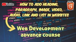 Thumbnail: The 10 Most Important HTML Tags (Web Development Basics)-Lecture 2