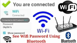 Thumbnail: How To Connect With Internet Without Wifi And Cellular data | See Wifi Password By Using Bluetooth 