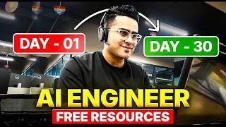 Thumbnail: Fastest Way to Become an AI Engineer - Top AI Courses for 2026