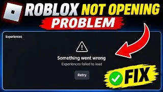 Thumbnail: Roblox Something Went Wrong Experiences Failed to Load Fix | Something Went Wrong Roblox  