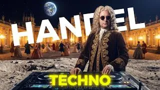 Thumbnail: Handel Reborn in Techno 👑 | MOON EMPIRE | Focus & Energy Mix