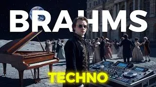 Thumbnail: Johannes Brahms x Melodic Techno | LUNAR SYMPHONY | Study & Energy Playlist
