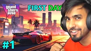 Thumbnail: PLAYING GTA6 FOR THE FIRST TIME | GTA6 GAMEPLAY #1