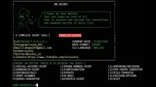 Thumbnail: OSINT Hacking Test Part 2 – Mr. Holmes in Action!